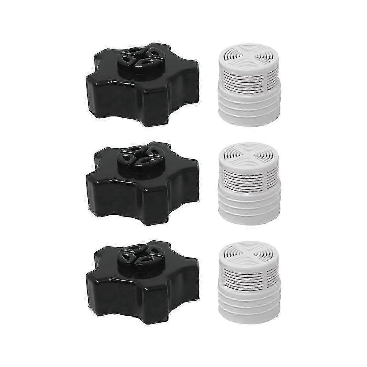 3-Piece Drain Cap Replacement Kit for Select Appliance Brands in UK Homes and Repairs