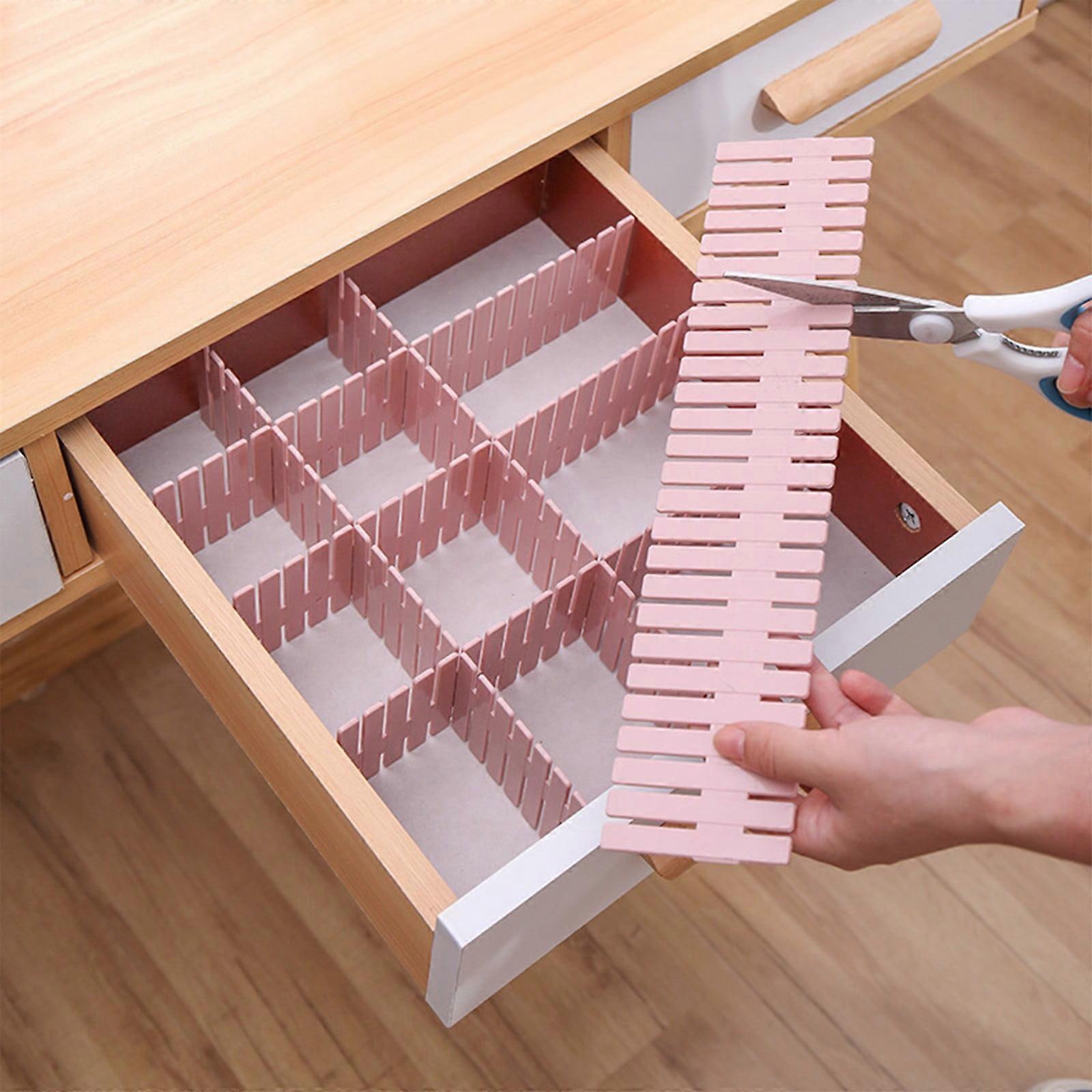 Expandable Drawer Organizer, Compatible with Makeup, Socks & More - Storage Partition Board Clearance