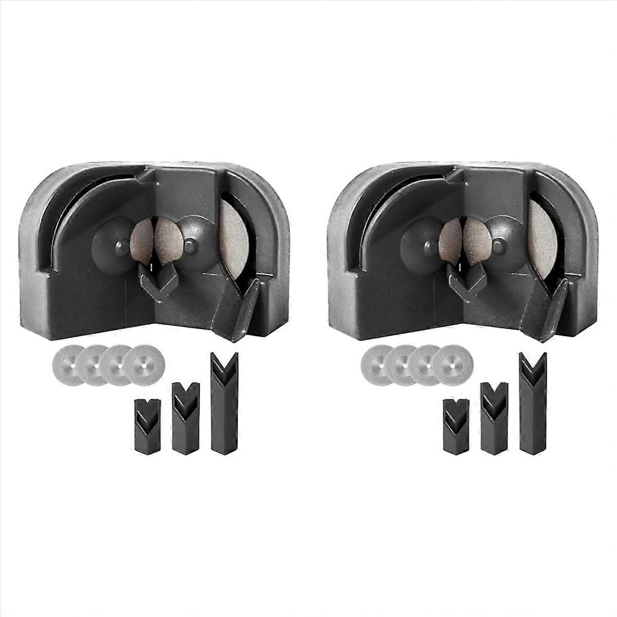 2X Drill Bit Sharpener,Multipurpose Drill Bit Grinding Sharpener with 8 Grinding Wheel,Drill Machine