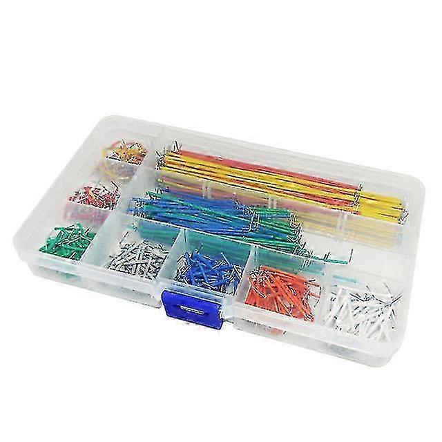 14-Length Assorted Jumper Wires Kit for Breadboard Prototyping Circuits