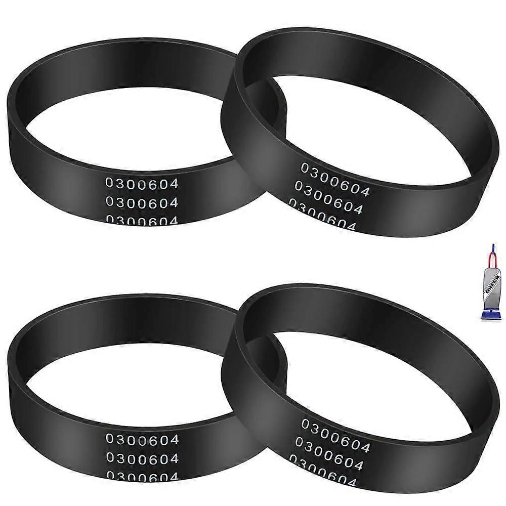 4 Pack Vacuum Cleaner Belts for XL Series Upright Models U2000R XL2000HH XL2100RS