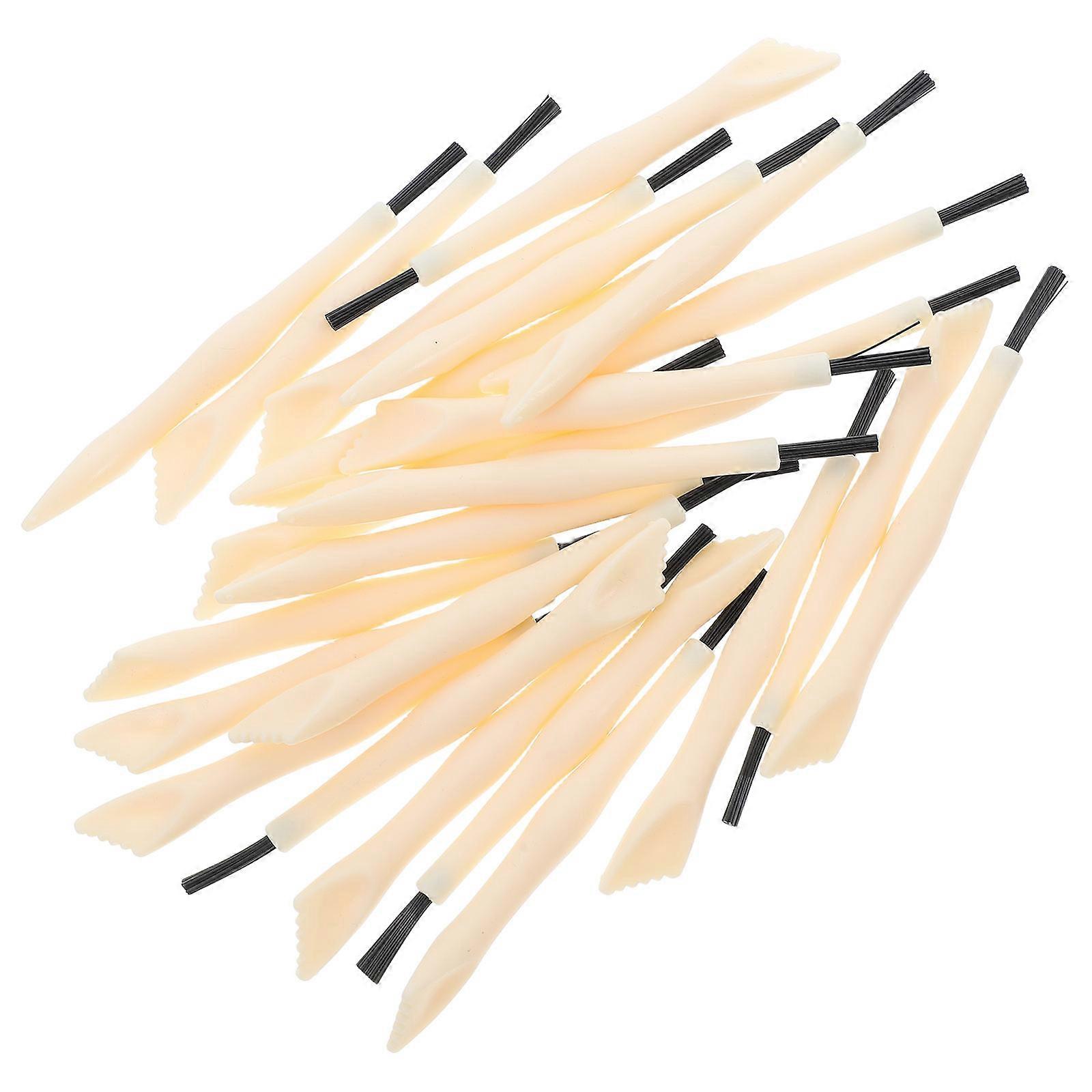 Treasure Digging Tools Excavation Toy Kids Learning Yellow Pvc Dual-Function Tool 24Pcs