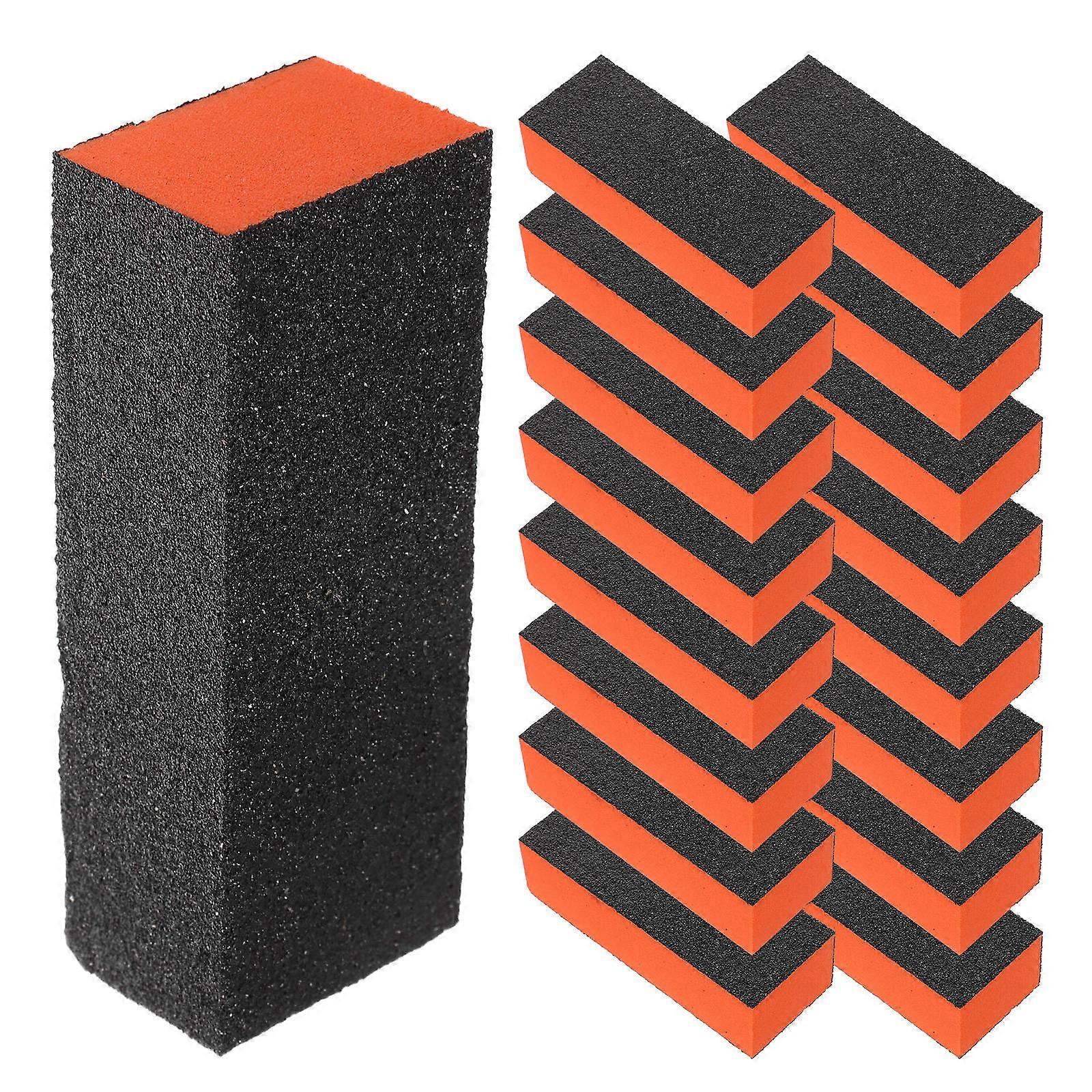 Nail Buffer Nail File for Manicure Use 20Pcs Multi-Color Sponge Blocks