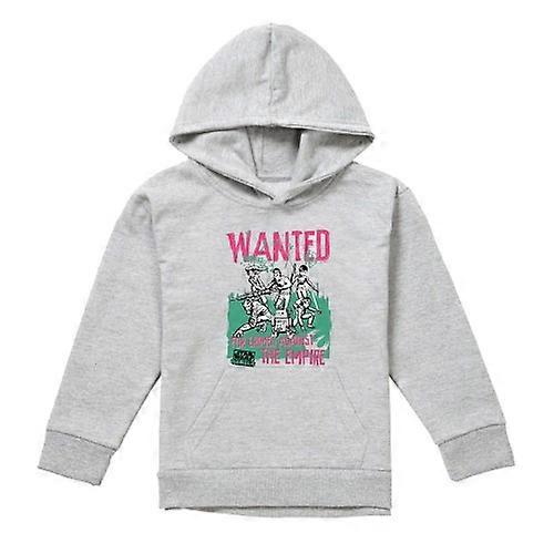 Star Wars Childrens/Kids Wanted Rebels Heather Pullover Hoodie