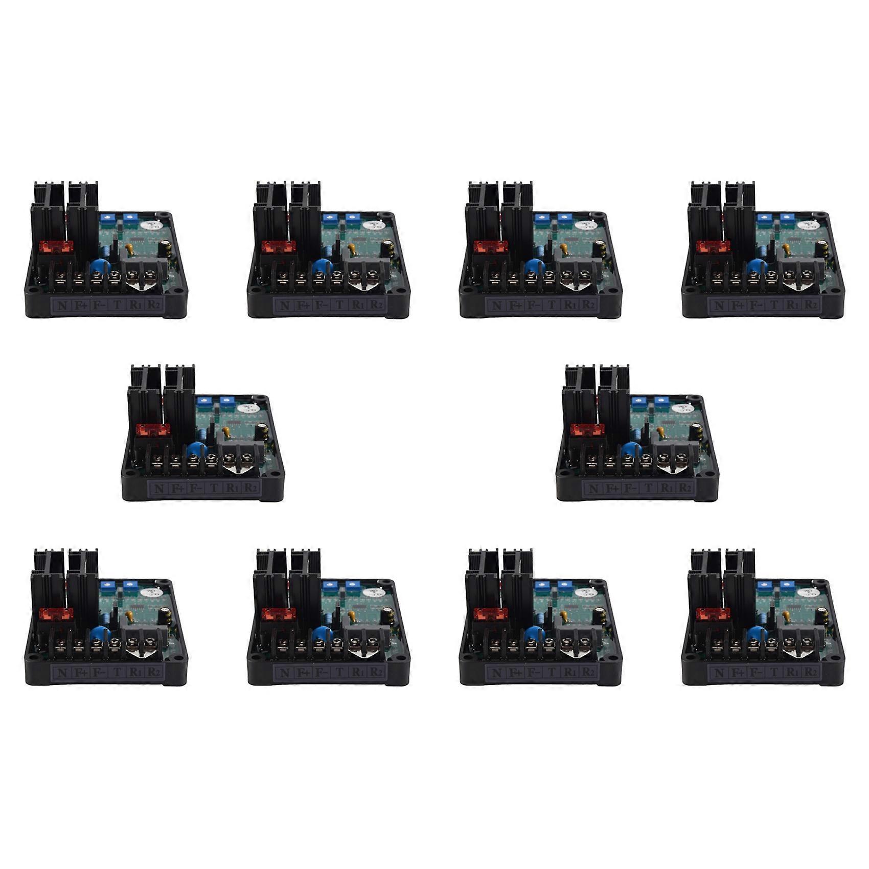 10X GAVR-12A GAVR 12A AVR for Generator Automatic Voltage Regulator Board Voltage Regulator Board Generator Accessories