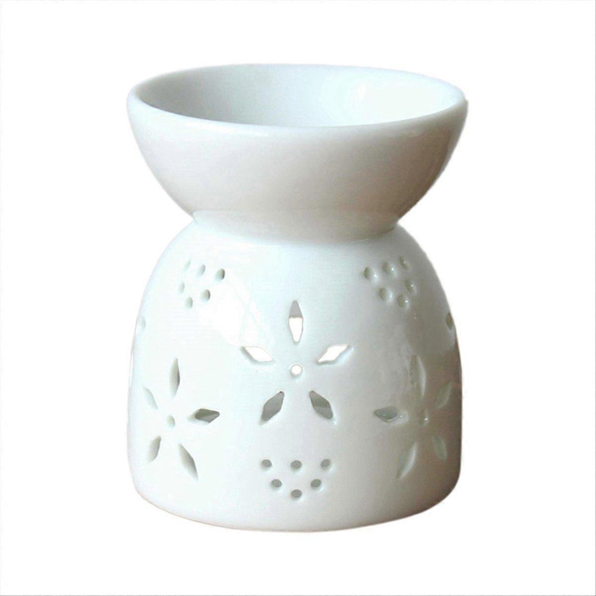 Ceramic Crafts Hollow-out Stove Creative Candlestick Handmade Style 2