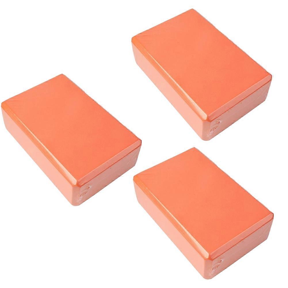 Yoga Bricks, Exercise Bricks, Yoga Supplies, Orange