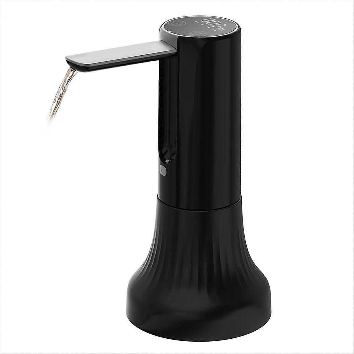 Water Dispenser, Detachable Automatic Drinking Water Pump Black