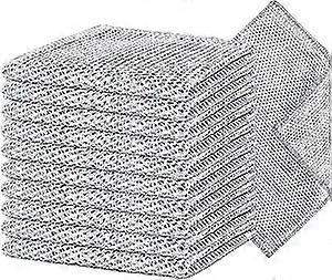 NonScratch Dish Cloth Pack of 10, Double Layer Metal Scrubber for Kitchen, Cookware and Sinks