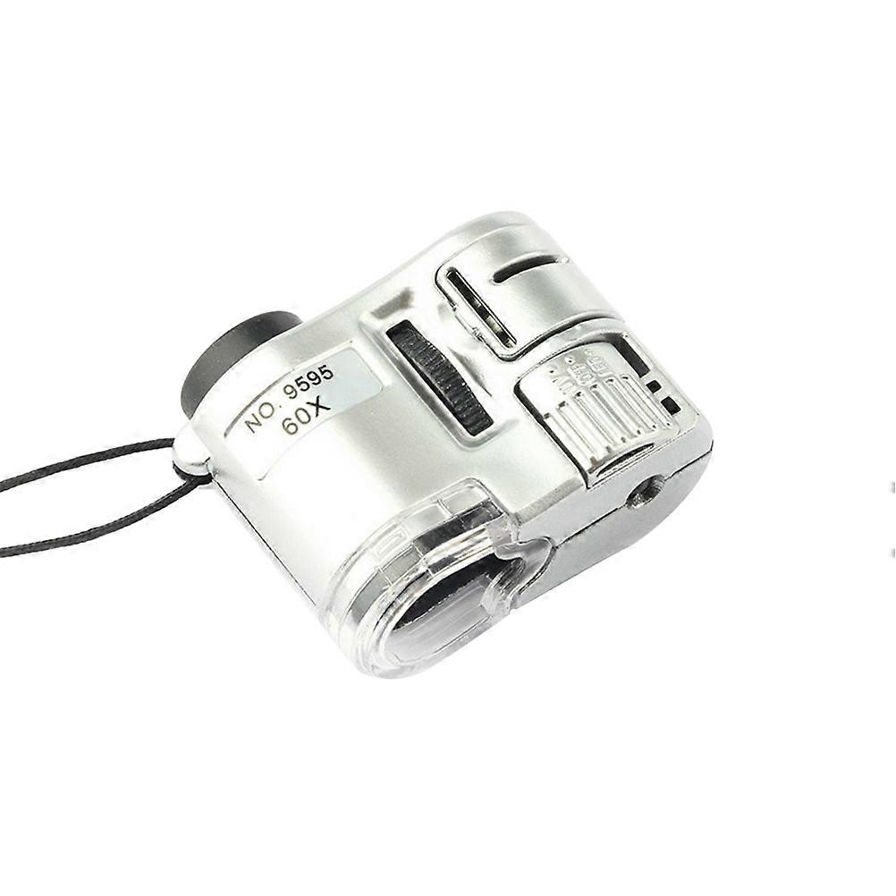 Microscope Mini Microscope for Amplification with Flashlight