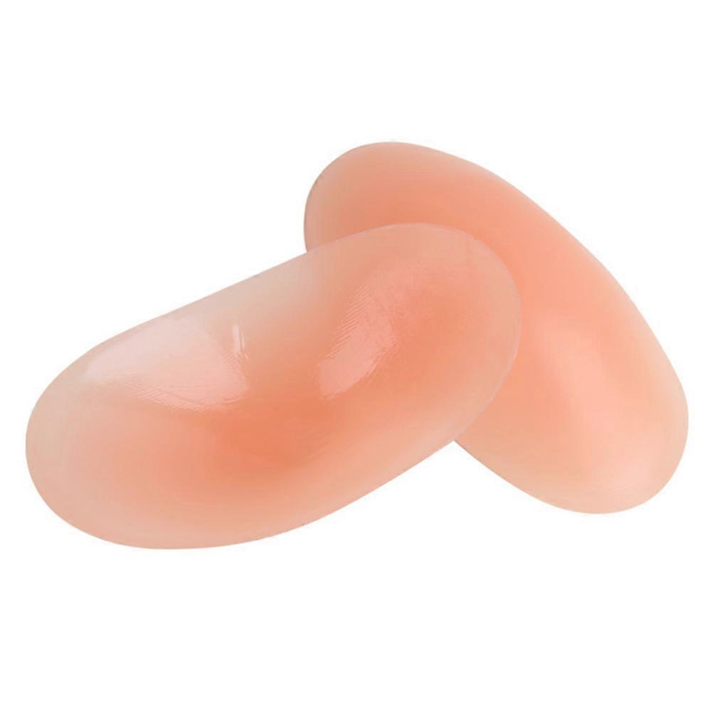 Khaki Shoulder Pads for Dresses Silicone Push-Up Enhancer Pads 1Pair