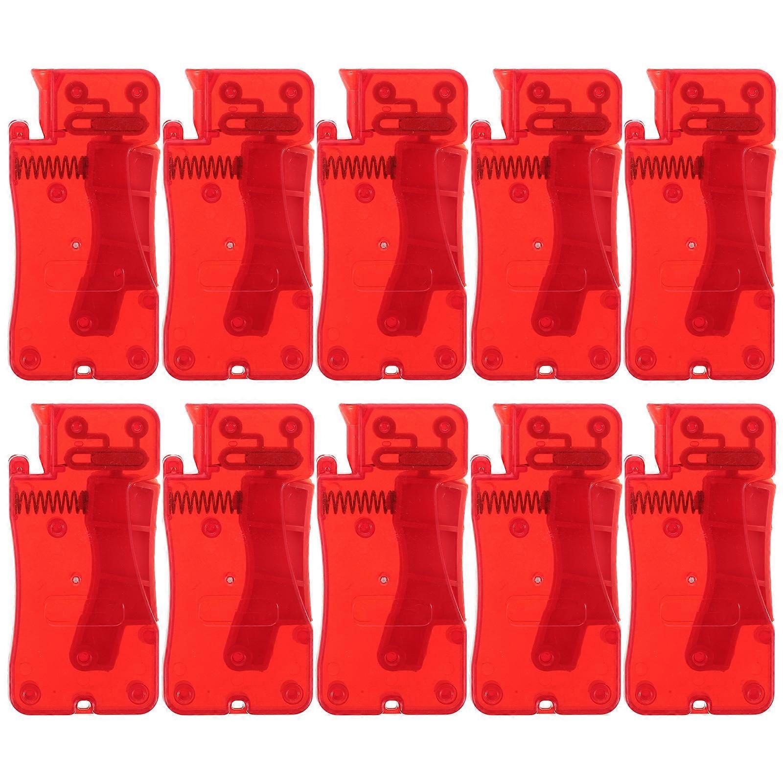 Automatic Needle Threader Sewing Threading Device for Home Use 10Pcs Red