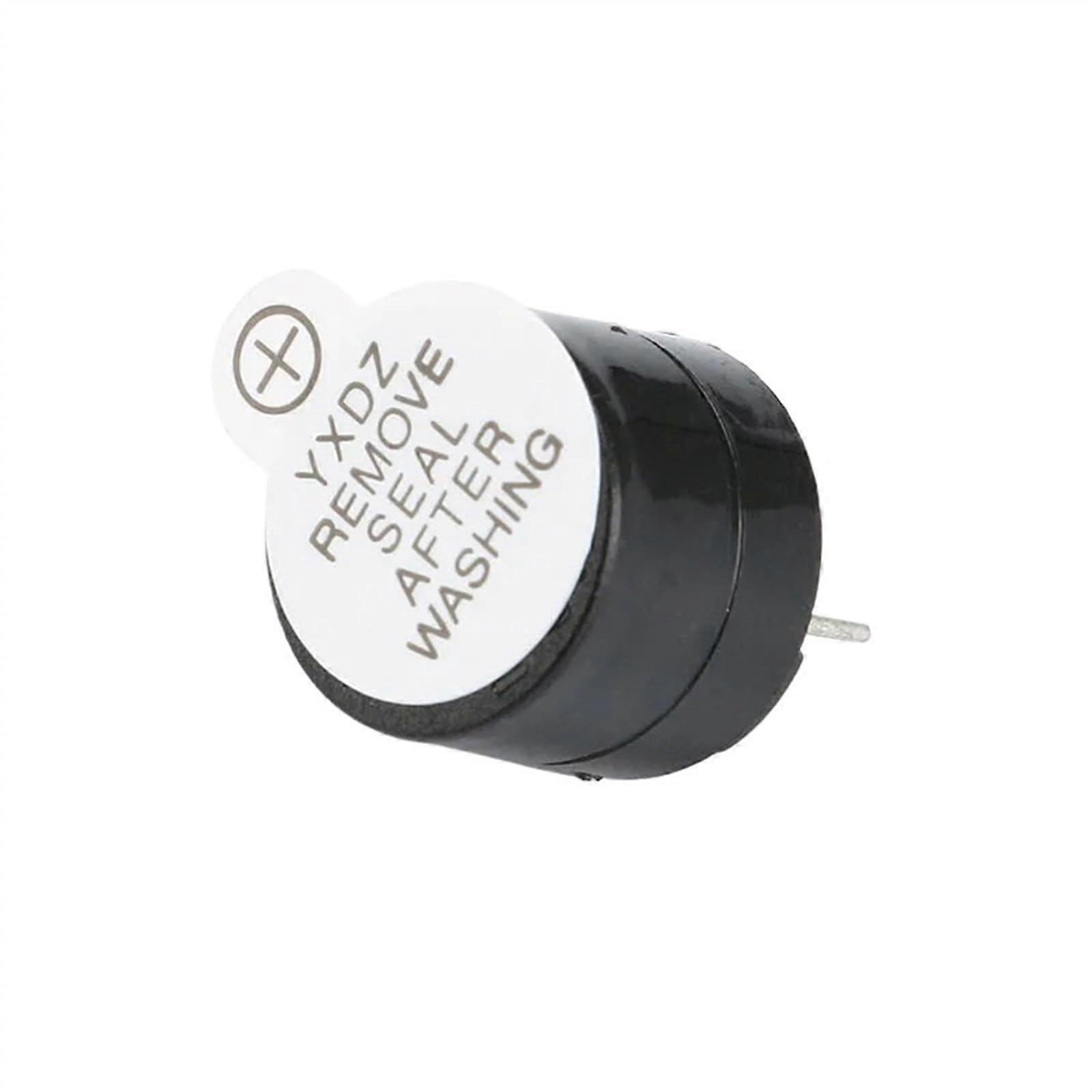 5pcs 12V Piezo Warning Buzzer Mini Electromagnetic Alarm with Loud Audible Alerts