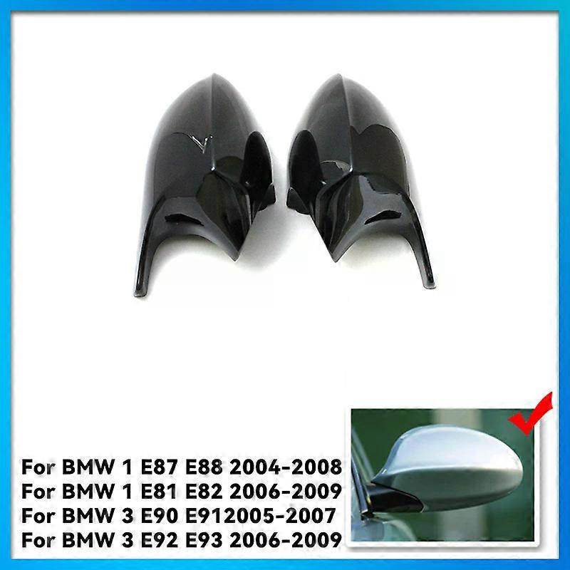 Side Rearview Mirror Cap Wing Mirror Cover Fit For BMW E90 E91 2005-2011 E92 E93 2006-2013 E81 E82 E88 E87 E88 Car Accessories