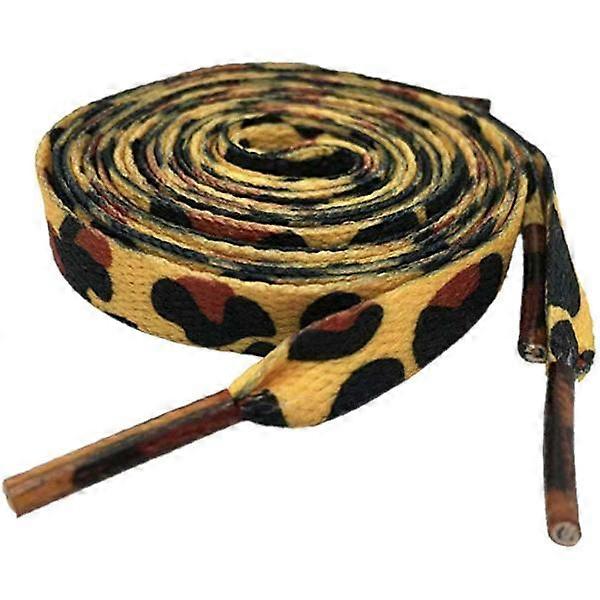 Shoelaces - Leopard pattern - Flat [120 cm] multicolor one size