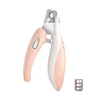 Professional Pet Nail Clippers with Led Light Pet Claw Grooming Scissors compatible with Dogs Cats Small Animals Paw Nail Trimmer Pet Supply
