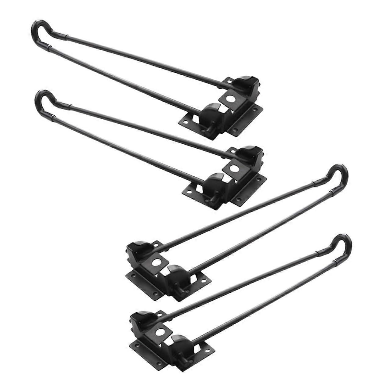 4Pc Folding Hairpin Table Legs Heavy Duty Space Saving Design for DIY Furniture Desks and Tables