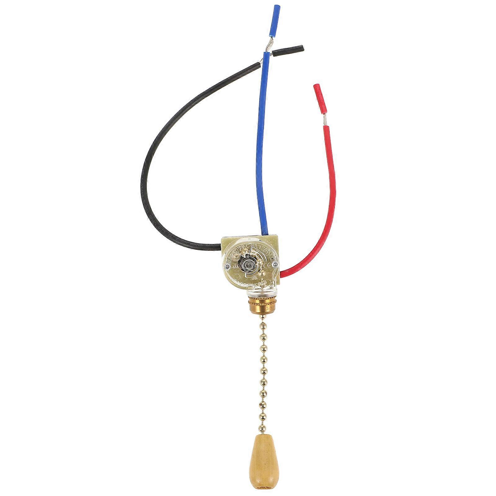 Durable Ceiling Fan Pull Chain Switch Light on and Off 4Pcs Set