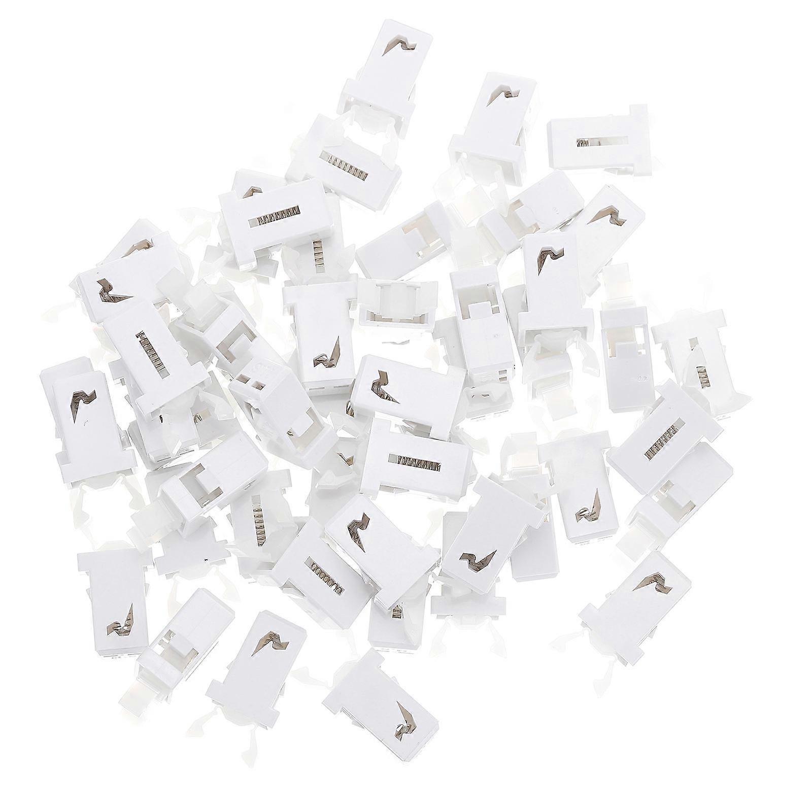 Waste Container Lid Locks Trash Can Accessories Replacement Self-Locking Plastic .10X1.20X0.70CM 50Pack