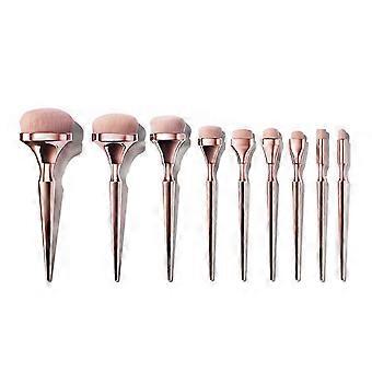 26-27 9-teiliges Set Beauty-Pinsel für gleichmäßige Deckkraft und optimalen Halt, geeignet für Lidschatten, Concealer und Kosmetik.