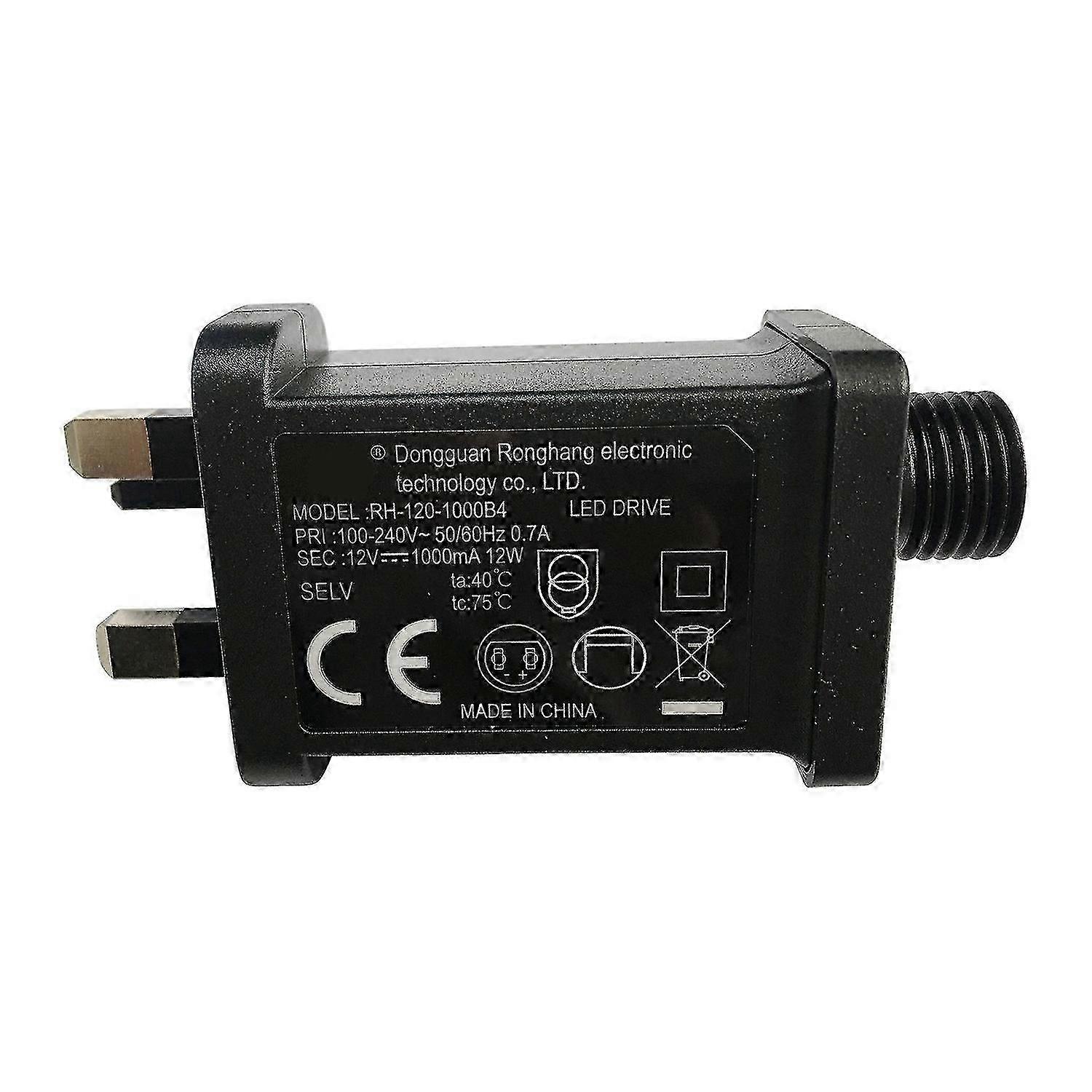 12v 1a Class 2 Power Supply, Led Transformer Replacement For String Light Inflatable Device