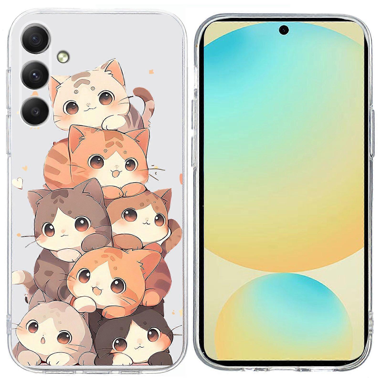 For Samsung Galaxy S25 FE Case Pattern Printing Shockproof Soft TPU Phone Cover