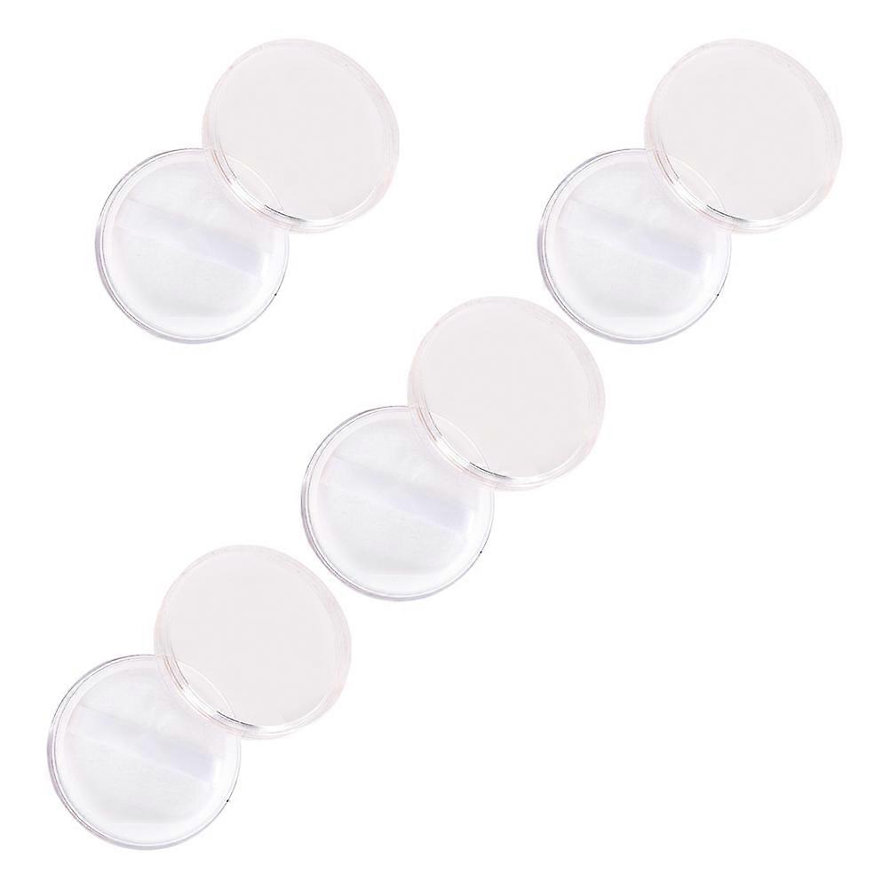 Convenient Powder Jar White for Storage 8Pcs Portable Empty Containers