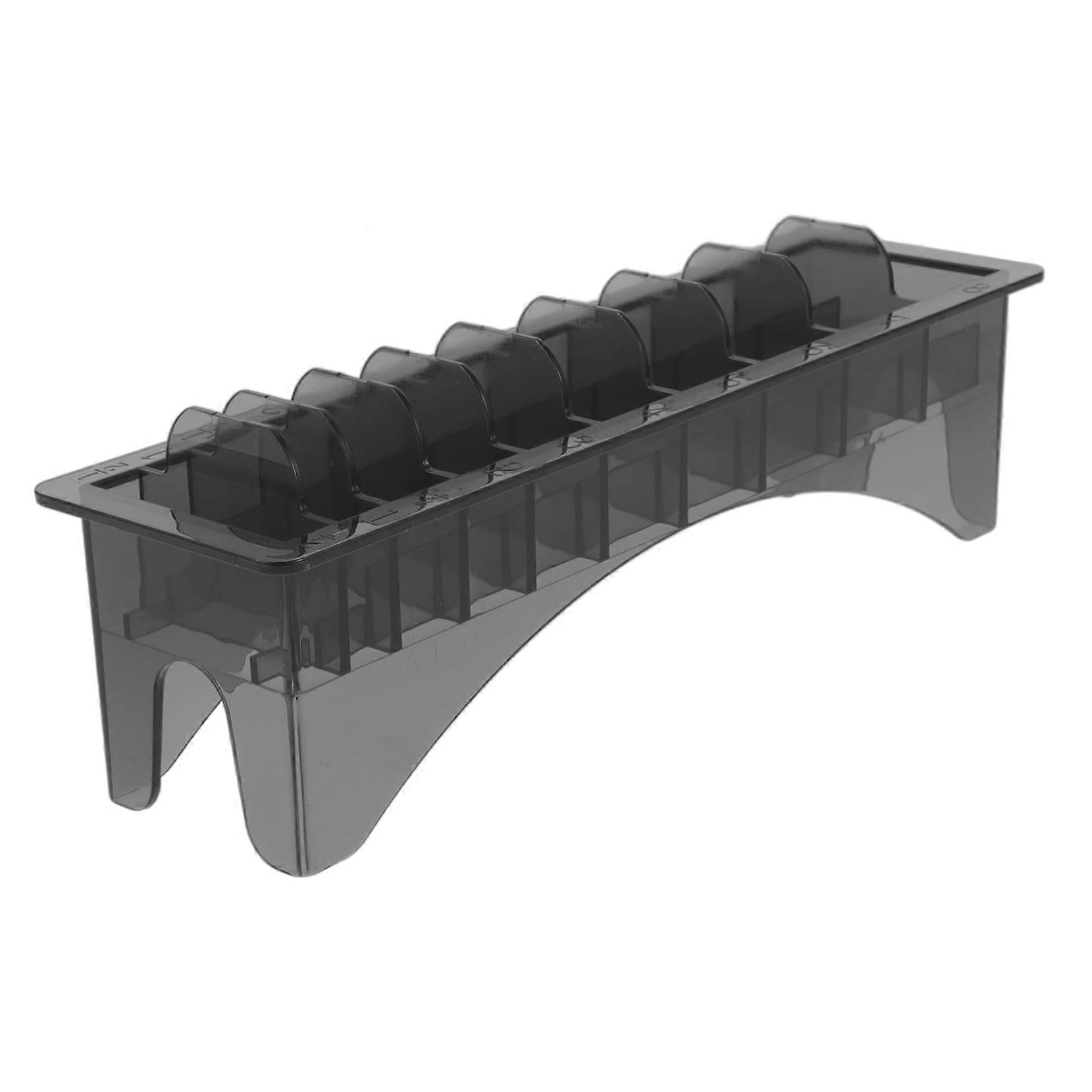 Hair Clipper Guard Organizer Case with Wall Mount for Barber Clipper Comb Storage and Quick Access