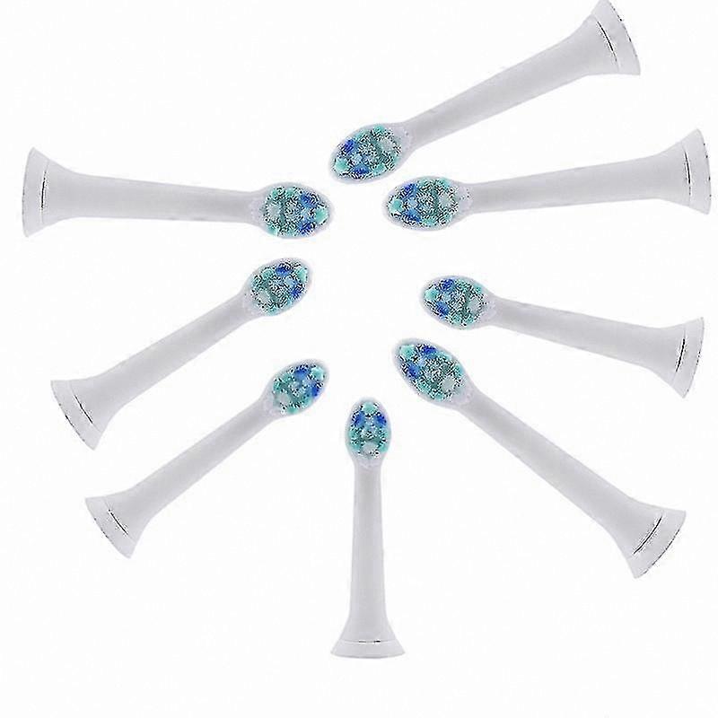 Replacement Electric Toothbrush Heads with Pedex Bristles (8 Pack)