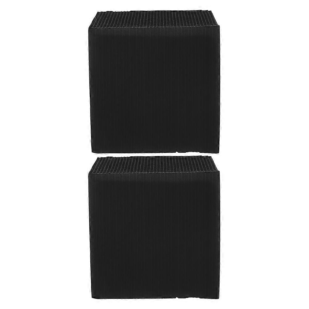 Aquatic Filter Cube Activated Carbon Water Purification 2Pcs