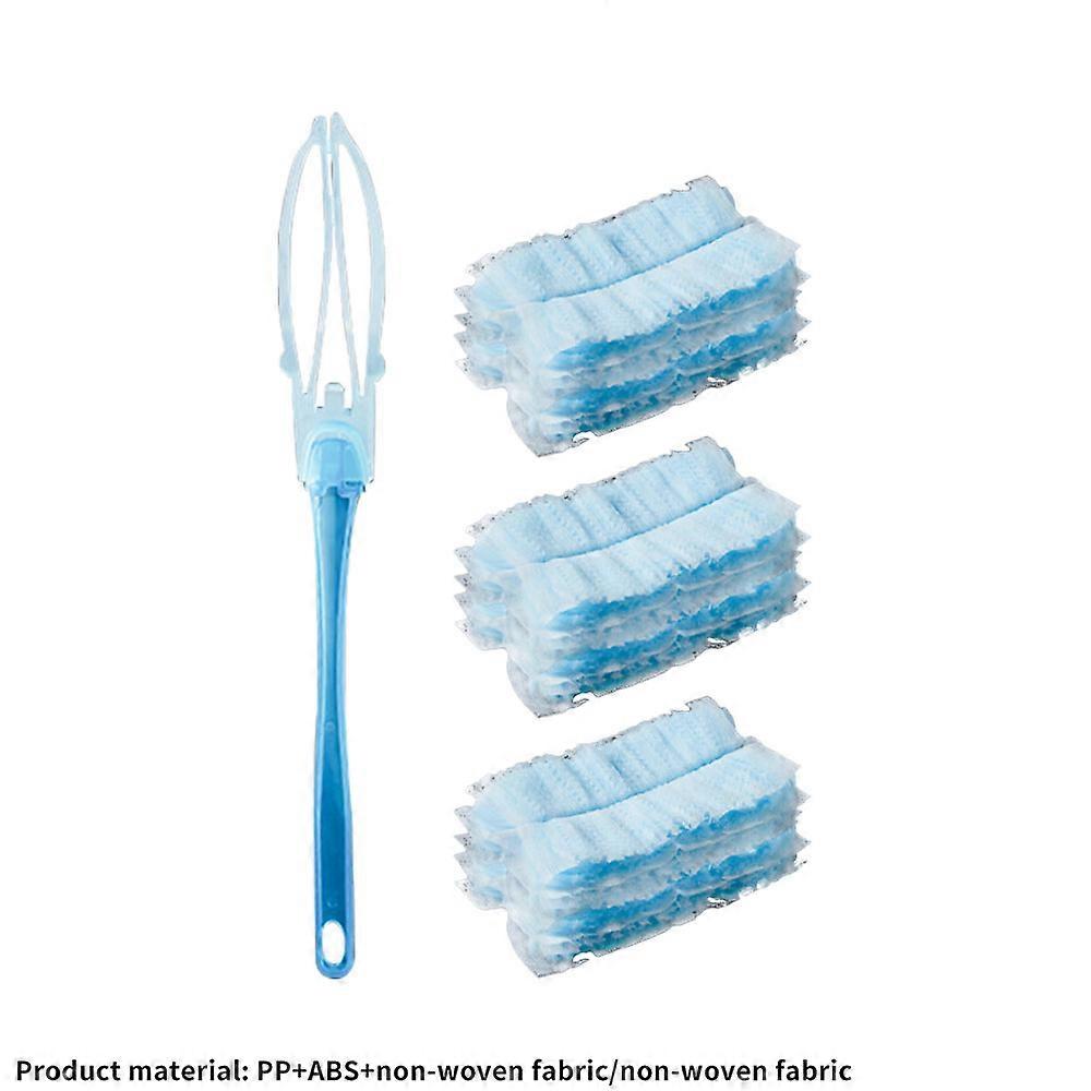 Flash Dust Magnet Fluffy Duster Kit 1 Handle / 3 Refills