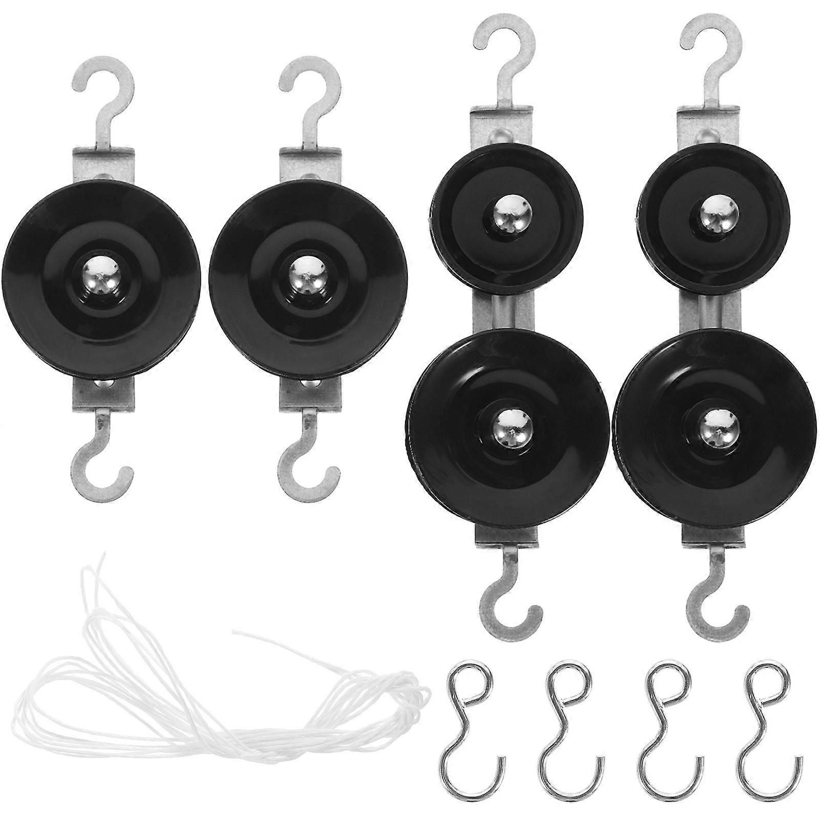 1 Set Double Pulleys Single Pulleys Physics Experiments Equipment Mechanics Teaching Tools
