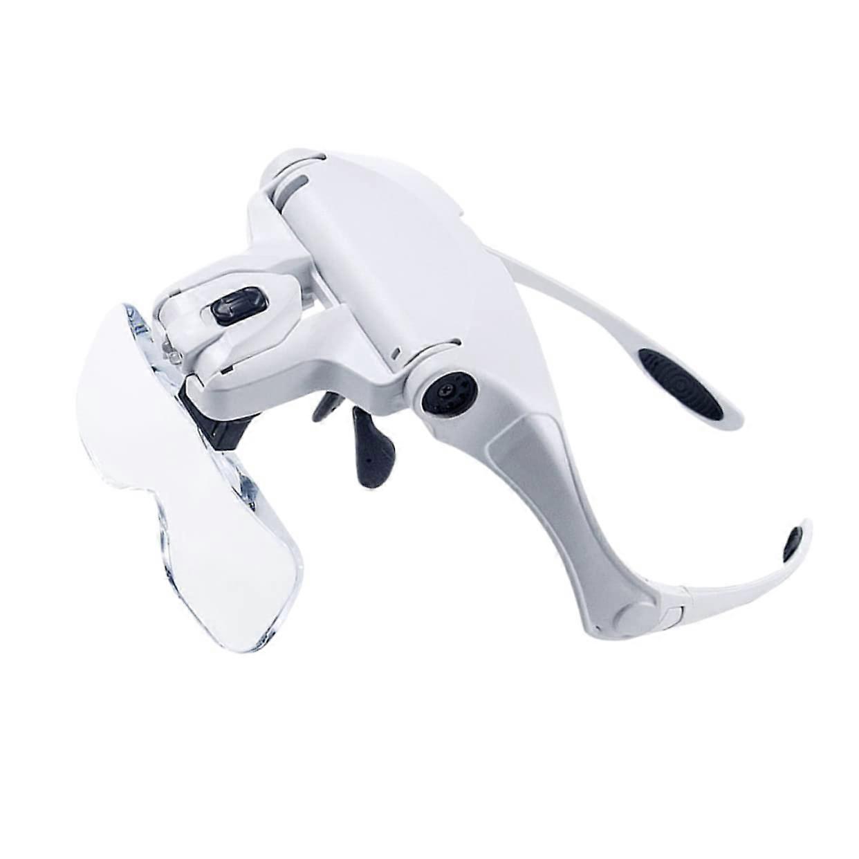 LED Magnifying Glasses for Reading with Interchangeable Lenses and LED Illuminated Lens