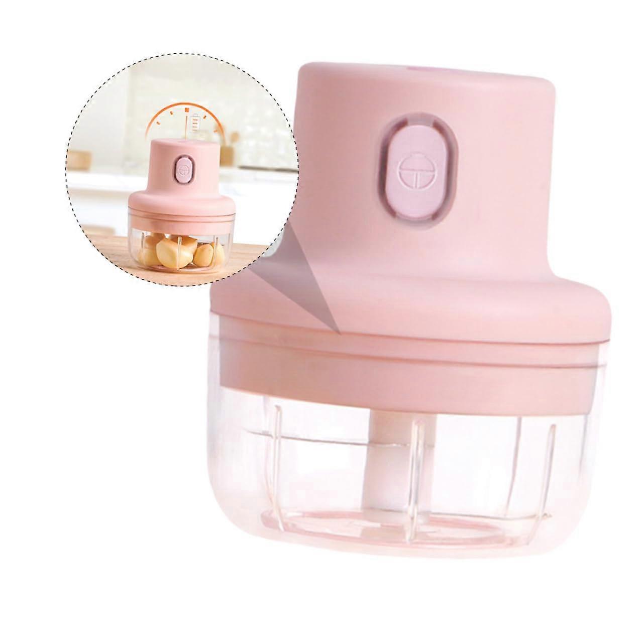 Electric Garlic Chopper Mini Food Processor Rechargeable OneTouch Operation Strong Battery Life Kitchen