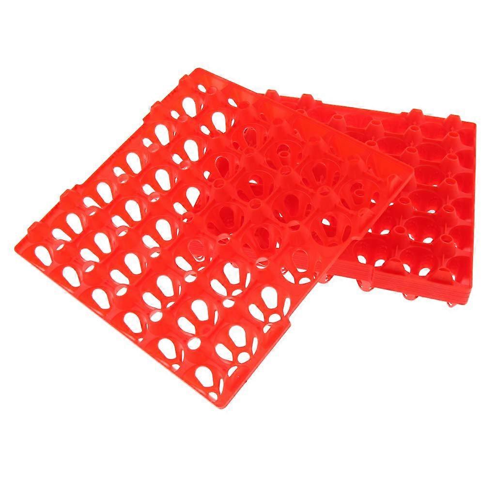 Egg Tray Holds 30 Eggs Durable Reusable Plastic Storage Holder Stackable Design