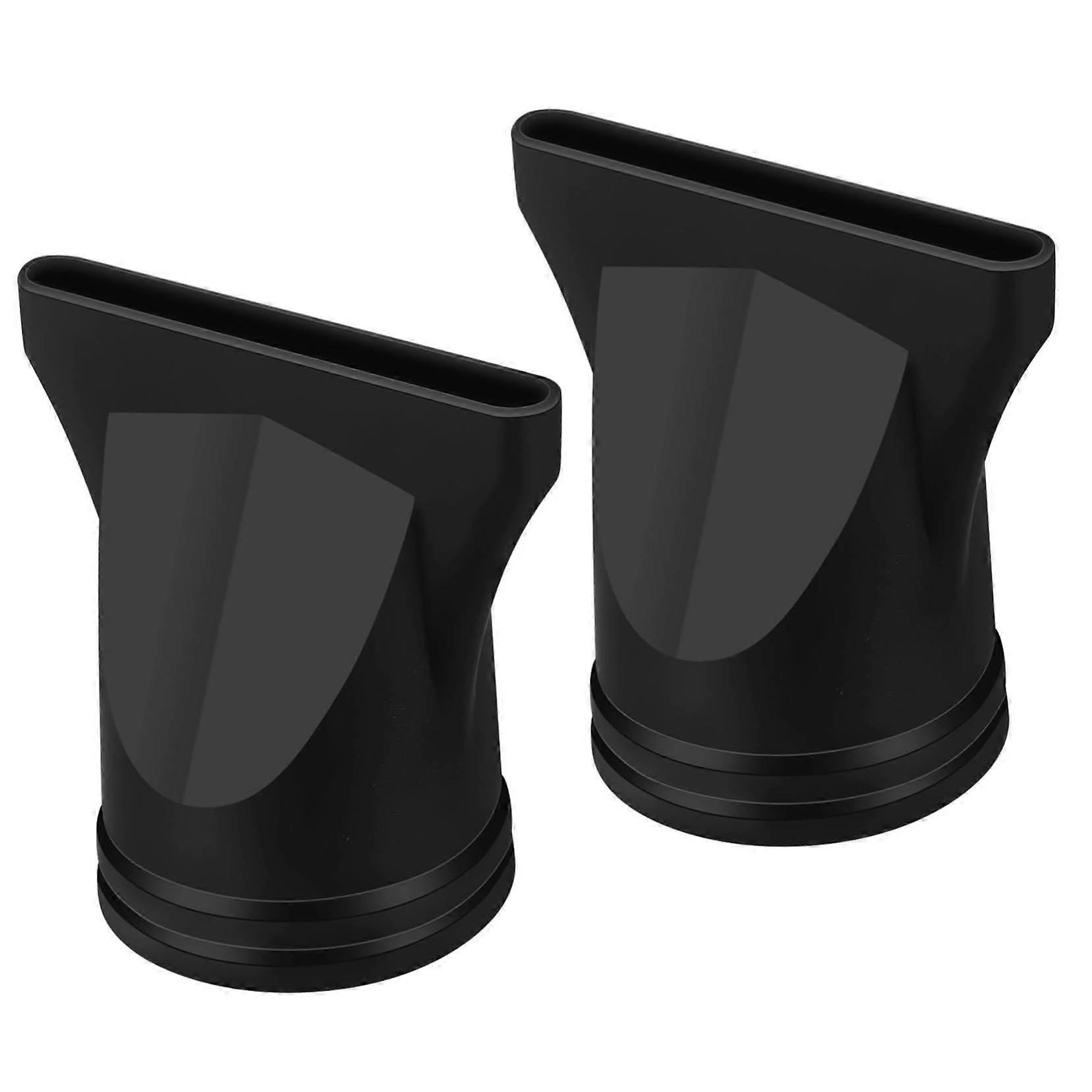 2pcs Universal Hair Dryer Nozzle and Diffuser Attachment, HeatResistant for Smooth Professional Styling