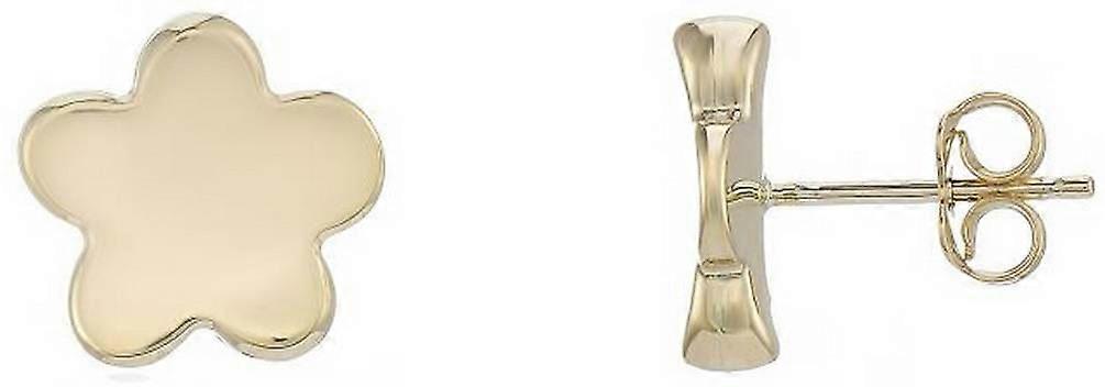 Mark Milton Flower Earrings - Yellow Gold