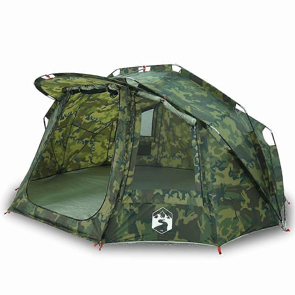 vidaXL Vistent 5-persoons waterdicht camouflage