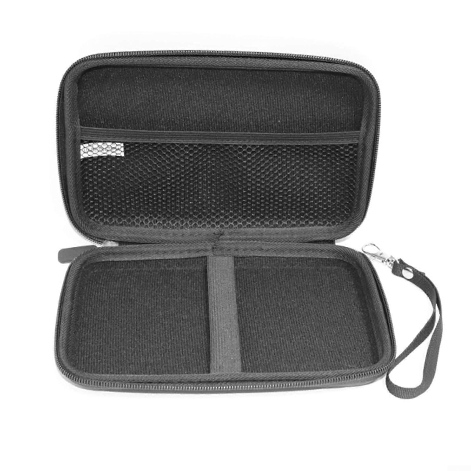 GPS Carrying Case 7 Inch Hard Shell Waterproof Shock Protection with Accessory Storage Pocket