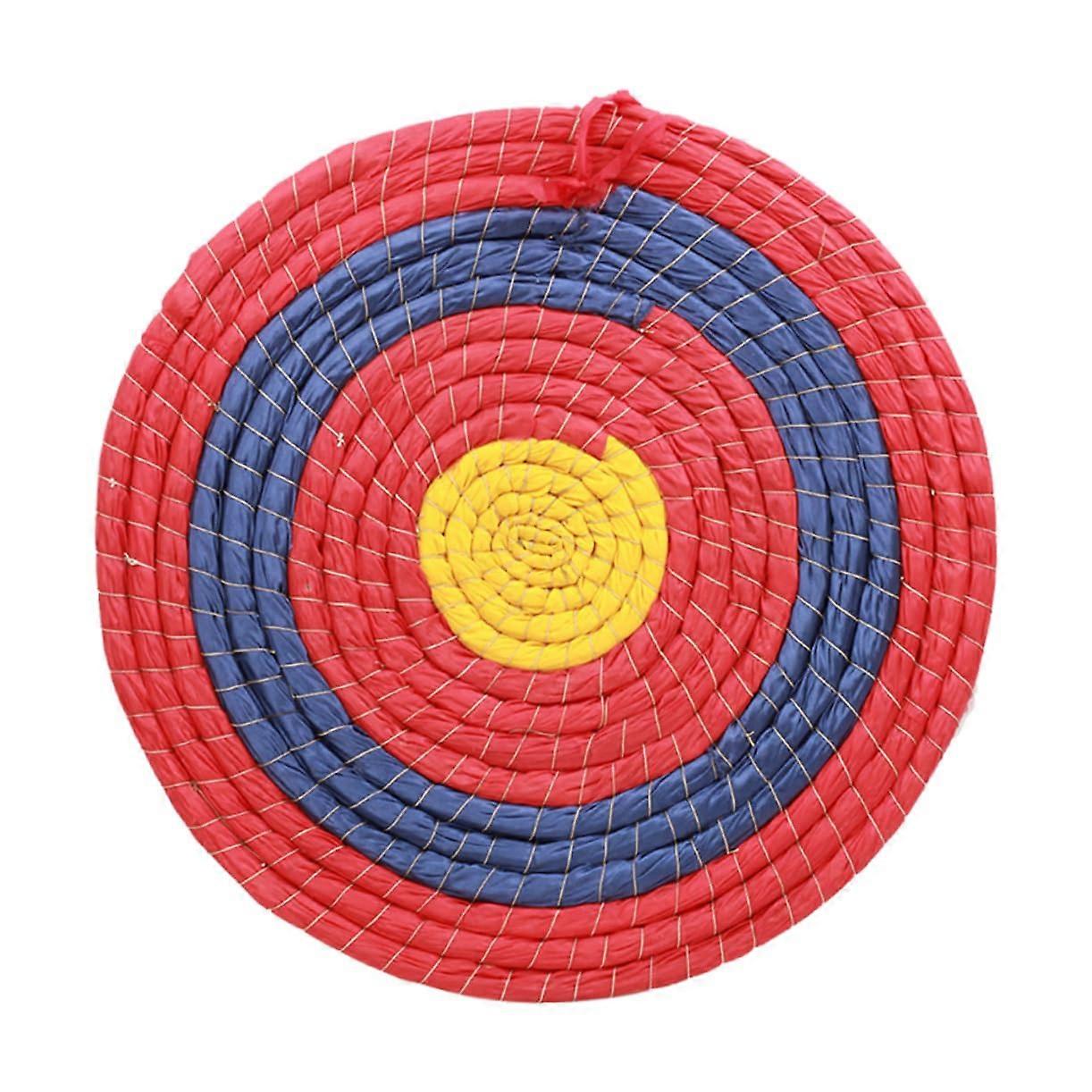 Straw Braid Archery Target for Outdoor Shooting Practice, Lightweight Traditional Design