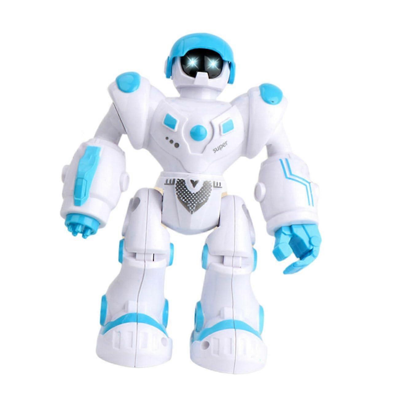 Electric Robot Toy with Lights and Sounds, Interactive Walking Robot for Kids, Poseable Hands