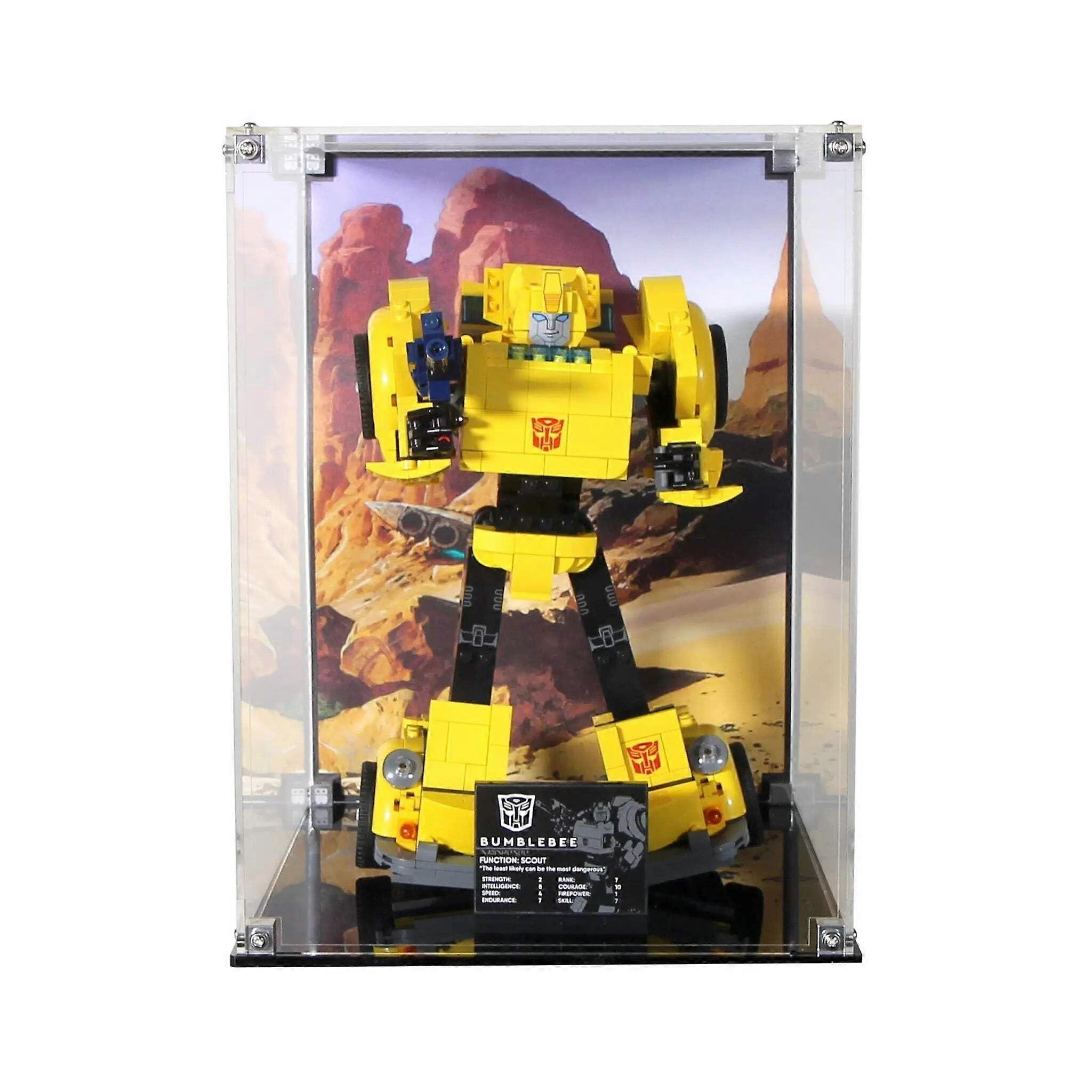 Bumblebee Printed Background for Compatible Display Case 10338, Professional Photography and Video Backdrop