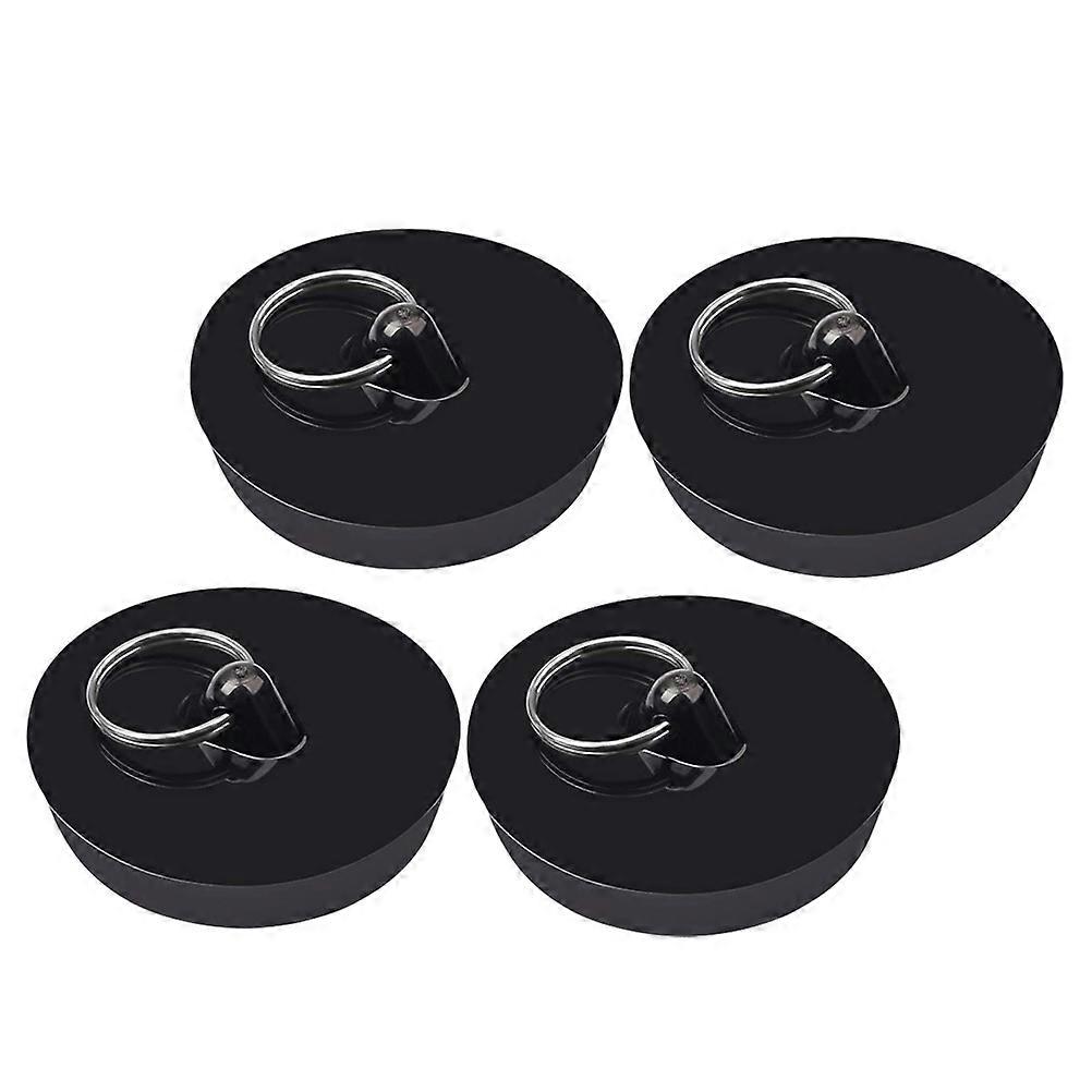 Water Stopper Sink Seal Plug for Kitchen Use 4Pcs Accessories