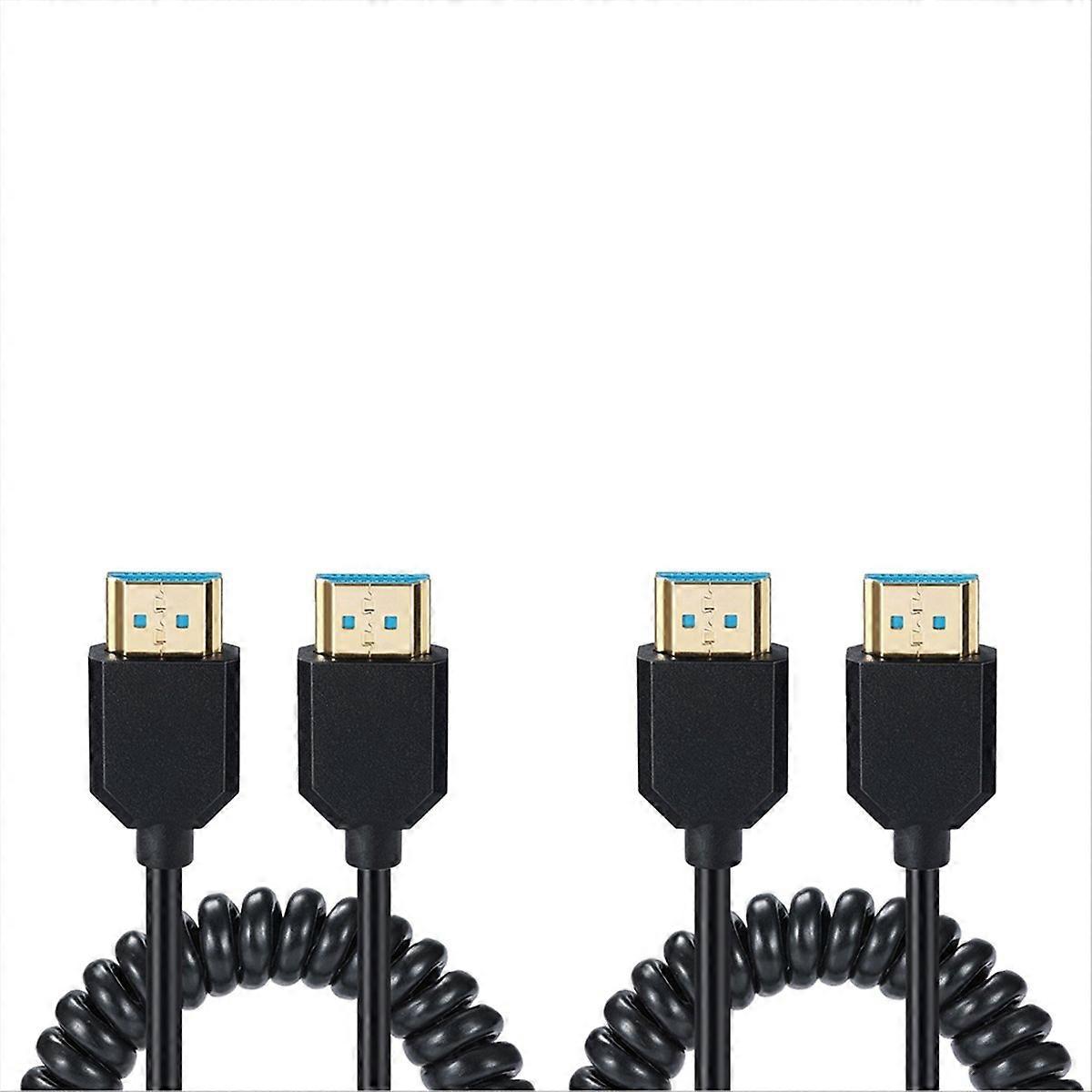 -Compatible Type Spring-Retractable HD Cable A