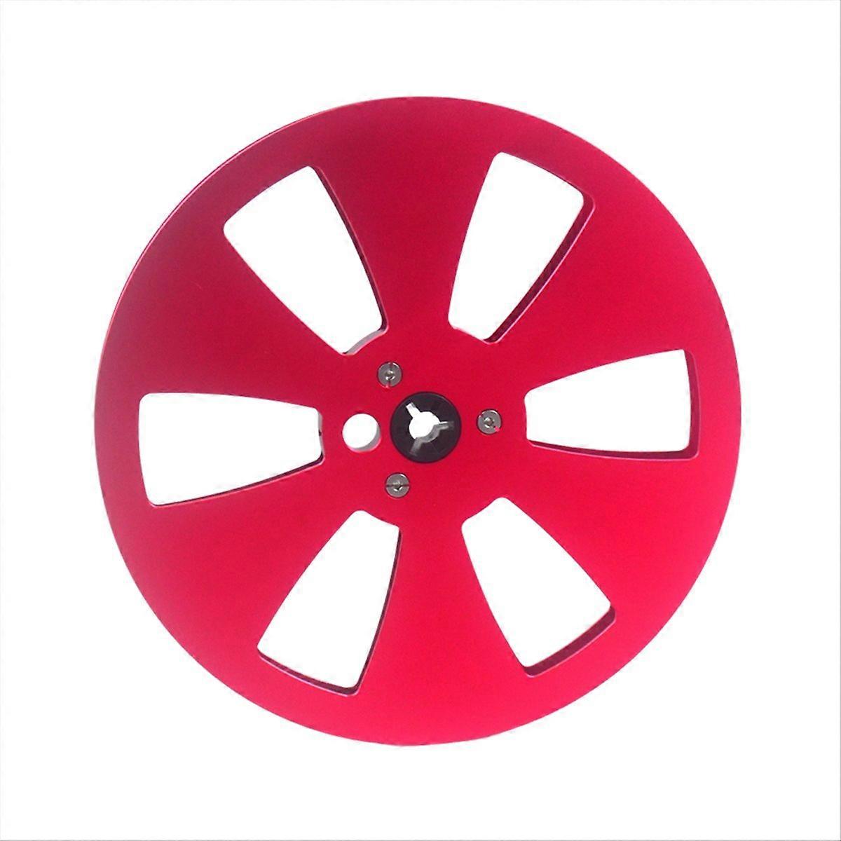 7 Polegadas 6 Furos 1/4 Vazio Take Up Reel to Reel Hub Empty Tape Reels B