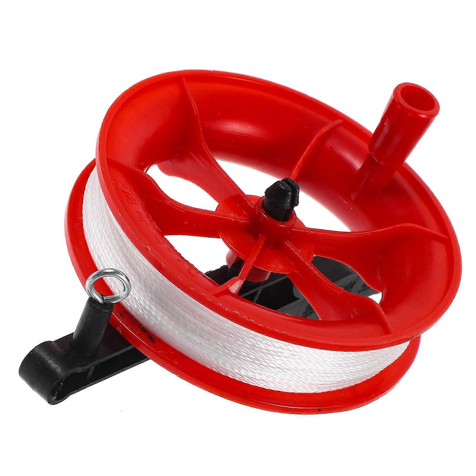 Winding for Kite Use 2Pcs Red Plastic Tool