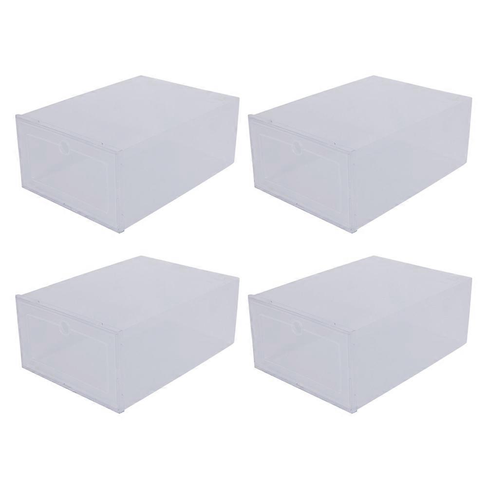 Shoe Organizer Storage Rectangular Design Under Bed Storage 4Pcs