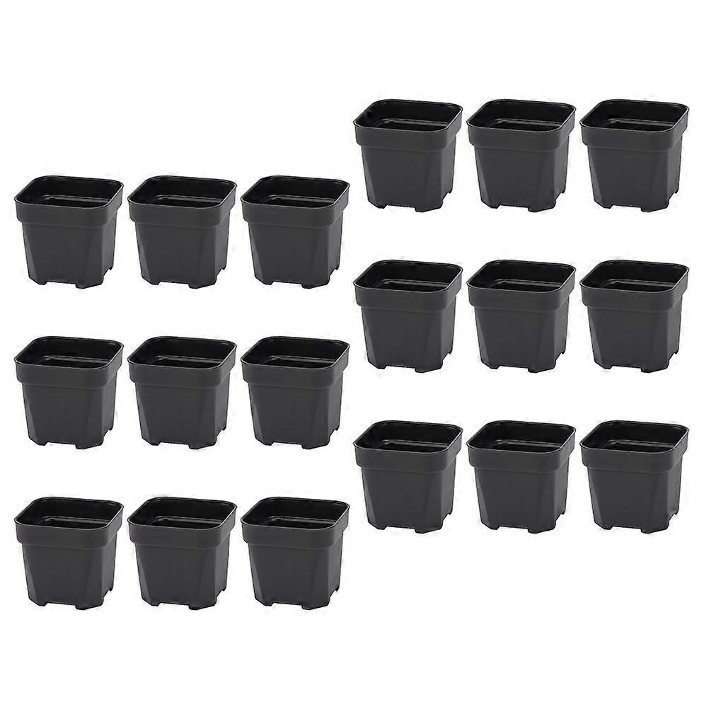 Multipurpose Planting Pots for Storage Durable Plastic 18Pcs Planter Set