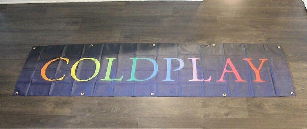 Coldplay stort massivt bannerflagg HF0852