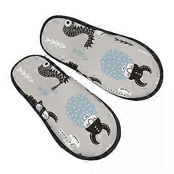Pantofole morbide antiscivolo per adulti, comode per interni, camera da letto, spa e viaggi.
